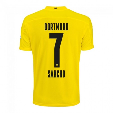 Tenue Borussia Dortmund Jadon Sancho 7 Domicile 2020-2021 Maillot de Foot Tenue Borussia Dortmund Jadon Sancho 7 Domicile 2020-2021 Maillot de Foot